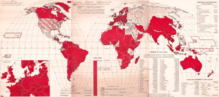 League of Nations map